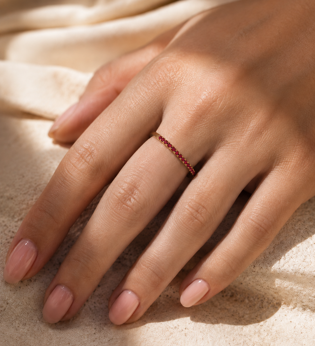 CELINE - GEBOORTESTEEN RING