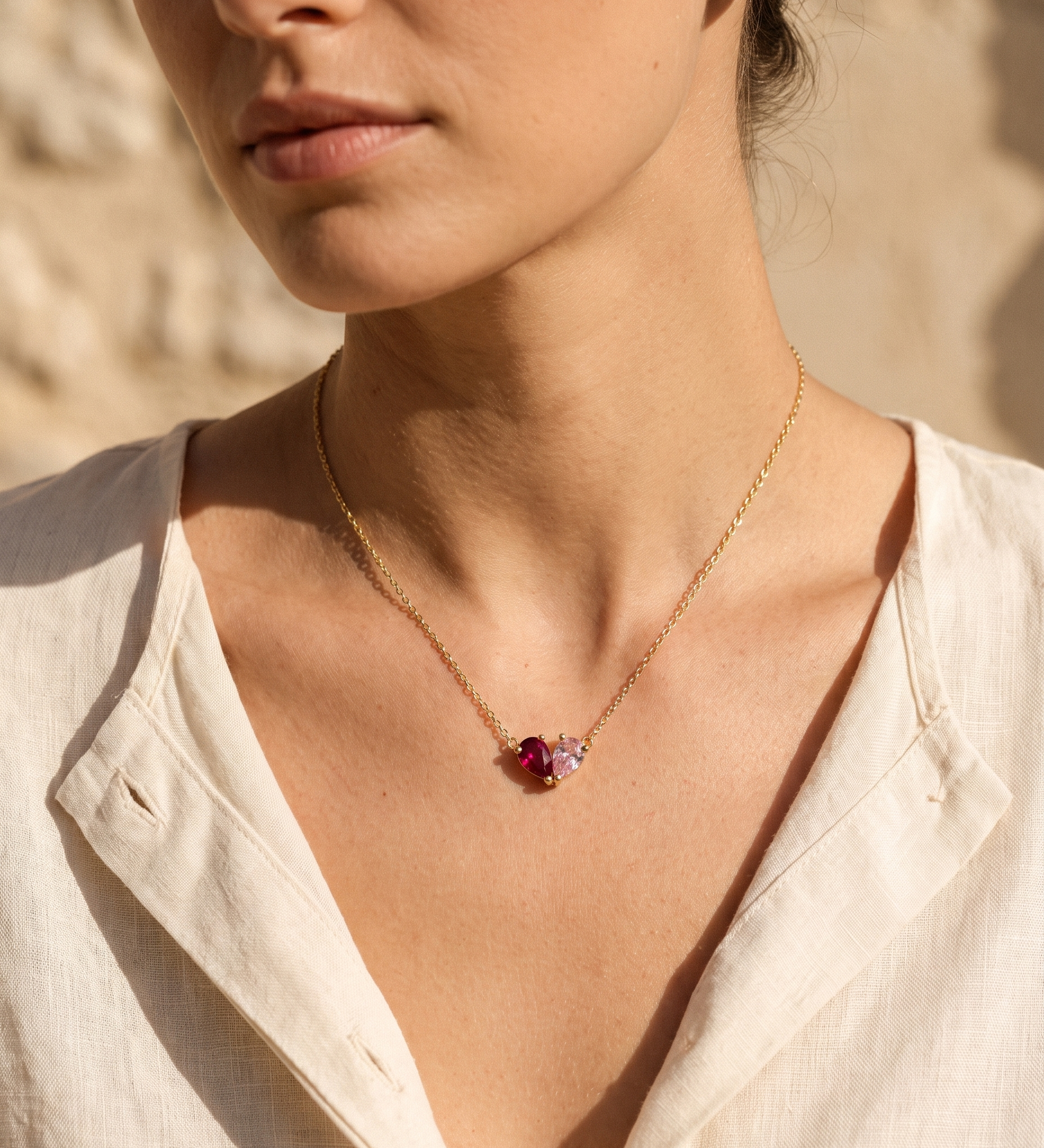 NOOR - GEBOORTESTEEN KETTING