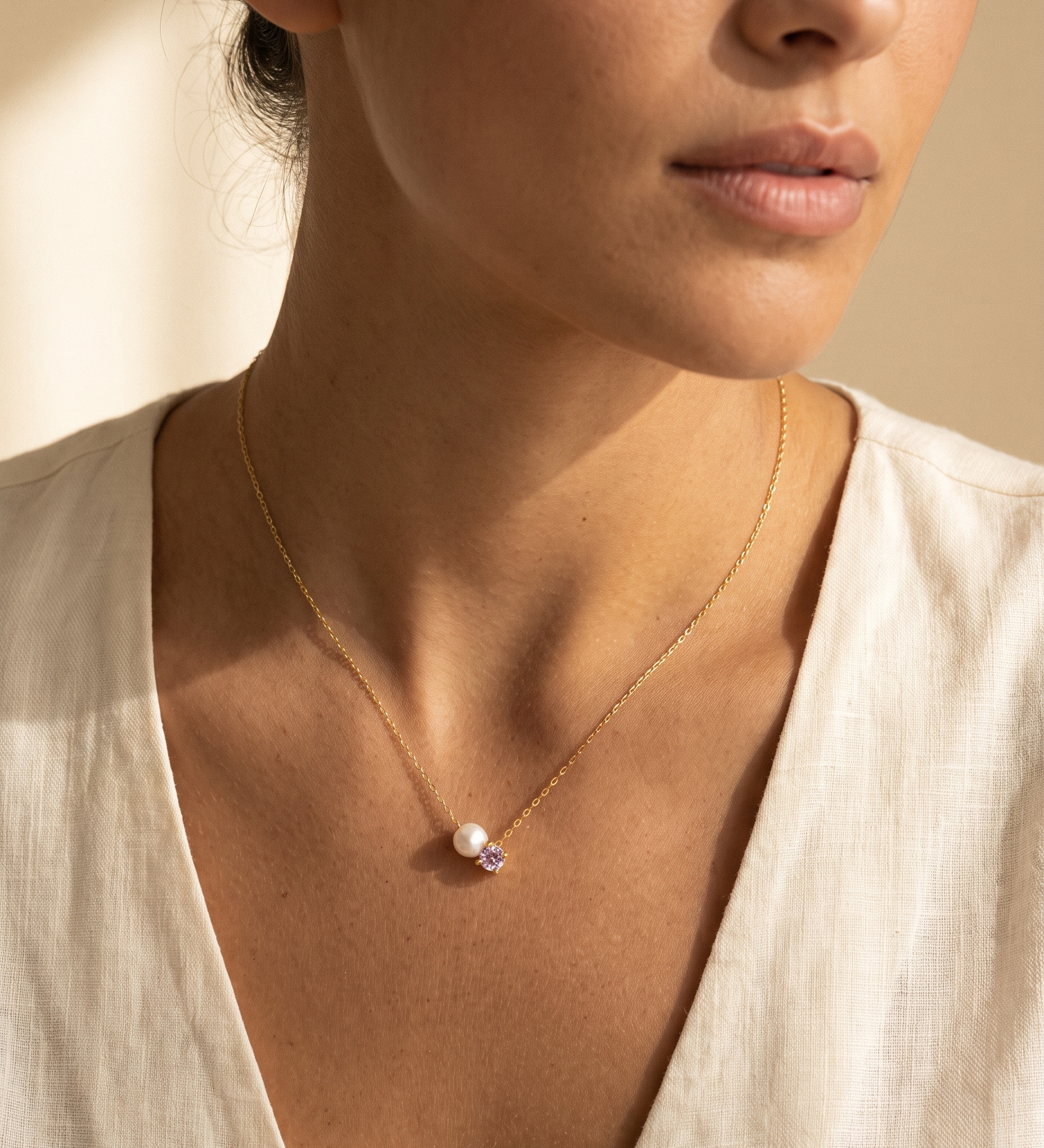 LIV - GEBOORTESTEEN KETTING