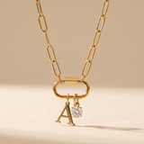 JULIA - NAAM & GEBOORTESTEEN KETTING