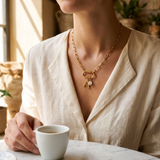 JULIA - NAAM & GEBOORTESTEEN KETTING